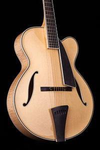 Collings AT-16 Blonde Archtop with Cutaway