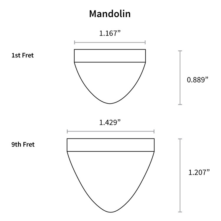 mandolin neck profile - Collings MT Mandolin Flame Maple Back/Sides/Neck